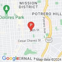 View Map of 3085 24th Street,San Francisco,CA,94110